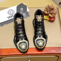 Cheap Versace High Tops Shoes For Men #1285289 Replica Wholesale [$76.00 USD] [ITEM#1285289] on Replica Versace High Tops Shoes