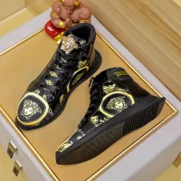 Cheap Versace High Tops Shoes For Men #1285289 Replica Wholesale [$76.00 USD] [ITEM#1285289] on Replica Versace High Tops Shoes