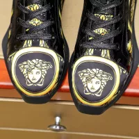 Cheap Versace High Tops Shoes For Men #1285289 Replica Wholesale [$76.00 USD] [ITEM#1285289] on Replica Versace High Tops Shoes