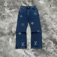 Cheap Louis Vuitton LV Jeans For Unisex #1285328 Replica Wholesale [$68.00 USD] [ITEM#1285328] on Replica Louis Vuitton LV Jeans