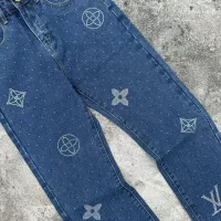 Cheap Louis Vuitton LV Jeans For Unisex #1285328 Replica Wholesale [$68.00 USD] [ITEM#1285328] on Replica Louis Vuitton LV Jeans