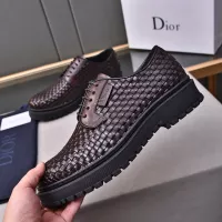 Cheap Christian Dior Leather Shoes For Men #1285336 Replica Wholesale [$112.00 USD] [ITEM#1285336] on Replica Christian Dior Leather Shoes