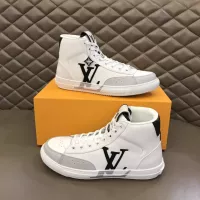 Cheap Louis Vuitton High Tops Shoes For Men #1285354 Replica Wholesale [$76.00 USD] [ITEM#1285354] on Replica Louis Vuitton High Tops Shoes