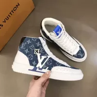 Cheap Louis Vuitton High Tops Shoes For Men #1285355 Replica Wholesale [$76.00 USD] [ITEM#1285355] on Replica Louis Vuitton High Tops Shoes