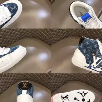 Cheap Louis Vuitton High Tops Shoes For Men #1285355 Replica Wholesale [$76.00 USD] [ITEM#1285355] on Replica Louis Vuitton High Tops Shoes