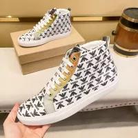 Cheap Armani High Tops Shoes For Men #1285417 Replica Wholesale [$80.00 USD] [ITEM#1285417] on Replica Armani High Tops Shoes