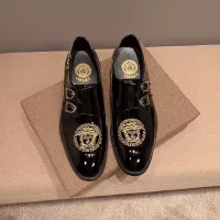 Cheap Versace Leather Shoes For Men #1285418 Replica Wholesale [$76.00 USD] [ITEM#1285418] on Replica Versace Leather Shoes