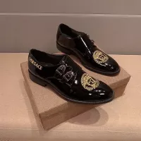 Cheap Versace Leather Shoes For Men #1285418 Replica Wholesale [$76.00 USD] [ITEM#1285418] on Replica Versace Leather Shoes