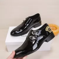 Cheap Versace Leather Shoes For Men #1285419 Replica Wholesale [$76.00 USD] [ITEM#1285419] on Replica Versace Leather Shoes