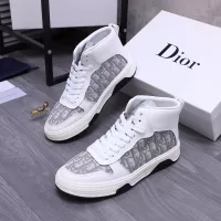 Cheap Christian Dior High Top Shoes For Men #1285430 Replica Wholesale [$80.00 USD] [ITEM#1285430] on Replica Christian Dior High Top Shoes