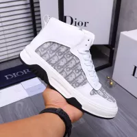 Cheap Christian Dior High Top Shoes For Men #1285430 Replica Wholesale [$80.00 USD] [ITEM#1285430] on Replica Christian Dior High Top Shoes