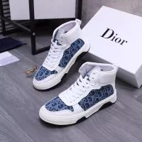 Cheap Christian Dior High Top Shoes For Men #1285432 Replica Wholesale [$80.00 USD] [ITEM#1285432] on Replica Christian Dior High Top Shoes