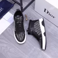 Cheap Christian Dior High Top Shoes For Men #1285433 Replica Wholesale [$80.00 USD] [ITEM#1285433] on Replica Christian Dior High Top Shoes