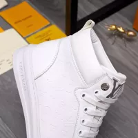 Cheap Louis Vuitton High Tops Shoes For Men #1285434 Replica Wholesale [$72.00 USD] [ITEM#1285434] on Replica Louis Vuitton High Tops Shoes