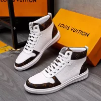 Cheap Louis Vuitton High Tops Shoes For Men #1285436 Replica Wholesale [$72.00 USD] [ITEM#1285436] on Replica Louis Vuitton High Tops Shoes