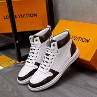 Cheap Louis Vuitton High Tops Shoes For Men #1285436 Replica Wholesale [$72.00 USD] [ITEM#1285436] on Replica Louis Vuitton High Tops Shoes