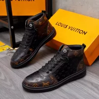 Cheap Louis Vuitton High Tops Shoes For Men #1285437 Replica Wholesale [$72.00 USD] [ITEM#1285437] on Replica Louis Vuitton High Tops Shoes