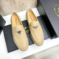 Cheap Prada Leather Shoes For Men #1285514 Replica Wholesale [$102.00 USD] [ITEM#1285514] on Replica Prada Leather Shoes