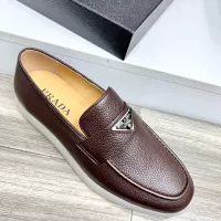 Cheap Prada Leather Shoes For Men #1285516 Replica Wholesale [$102.00 USD] [ITEM#1285516] on Replica Prada Leather Shoes