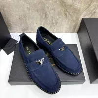 Cheap Prada Leather Shoes For Men #1285525 Replica Wholesale [$105.00 USD] [ITEM#1285525] on Replica Prada Leather Shoes