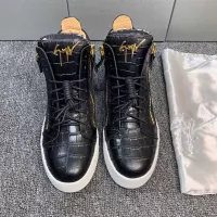 Cheap Giuseppe Zanotti High Tops Shoes For Women #1285573 Replica Wholesale [$102.00 USD] [ITEM#1285573] on Replica Giuseppe Zanotti High Tops Shoes