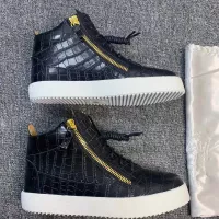 Cheap Giuseppe Zanotti High Tops Shoes For Women #1285573 Replica Wholesale [$102.00 USD] [ITEM#1285573] on Replica Giuseppe Zanotti High Tops Shoes