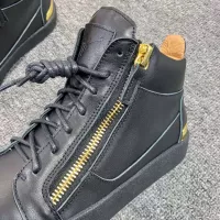 Cheap Giuseppe Zanotti High Tops Shoes For Men #1285574 Replica Wholesale [$98.00 USD] [ITEM#1285574] on Replica Giuseppe Zanotti High Tops Shoes