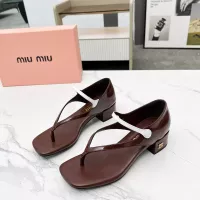 Cheap MIU MIU Sandal For Women #1285624 Replica Wholesale [$80.00 USD] [ITEM#1285624] on Replica MIU MIU Sandal