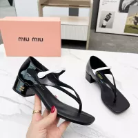 Cheap MIU MIU Sandal For Women #1285625 Replica Wholesale [$80.00 USD] [ITEM#1285625] on Replica MIU MIU Sandal