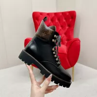 Cheap Louis Vuitton Boots For Women #1285642 Replica Wholesale [$135.00 USD] [ITEM#1285642] on Replica Louis Vuitton Boots