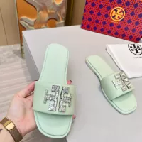 Cheap Tory Burch TB Slippers For Women #1285791 Replica Wholesale [$72.00 USD] [ITEM#1285791] on Replica Tory Burch TB Slippers