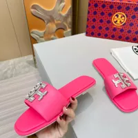 Cheap Tory Burch TB Slippers For Women #1285793 Replica Wholesale [$72.00 USD] [ITEM#1285793] on Replica Tory Burch TB Slippers