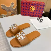 Cheap Tory Burch TB Slippers For Women #1285795 Replica Wholesale [$72.00 USD] [ITEM#1285795] on Replica Tory Burch TB Slippers