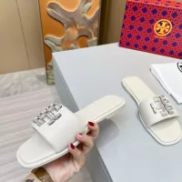 Cheap Tory Burch TB Slippers For Women #1285797 Replica Wholesale [$72.00 USD] [ITEM#1285797] on Replica Tory Burch TB Slippers