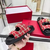 Cheap Valentino Slippers For Women #1285804 Replica Wholesale [$85.00 USD] [ITEM#1285804] on Replica Valentino Slippers