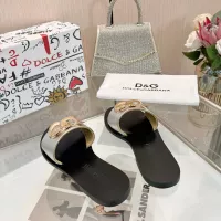 Cheap Dolce &amp; Gabbana D&amp;G Slippers For Women #1285844 Replica Wholesale [$68.00 USD] [ITEM#1285844] on Replica Dolce &amp; Gabbana D&amp;G Slippers