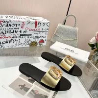 Cheap Dolce &amp; Gabbana D&amp;G Slippers For Women #1285845 Replica Wholesale [$68.00 USD] [ITEM#1285845] on Replica Dolce &amp; Gabbana D&amp;G Slippers