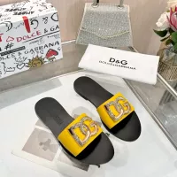 Cheap Dolce &amp; Gabbana D&amp;G Slippers For Women #1285849 Replica Wholesale [$68.00 USD] [ITEM#1285849] on Replica Dolce &amp; Gabbana D&amp;G Slippers