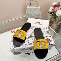 Cheap Dolce &amp; Gabbana D&amp;G Slippers For Women #1285849 Replica Wholesale [$68.00 USD] [ITEM#1285849] on Replica Dolce &amp; Gabbana D&amp;G Slippers