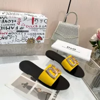 Cheap Dolce &amp; Gabbana D&amp;G Slippers For Women #1285849 Replica Wholesale [$68.00 USD] [ITEM#1285849] on Replica Dolce &amp; Gabbana D&amp;G Slippers