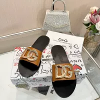 Cheap Dolce &amp; Gabbana D&amp;G Slippers For Women #1285850 Replica Wholesale [$68.00 USD] [ITEM#1285850] on Replica Dolce &amp; Gabbana D&amp;G Slippers