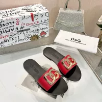 Cheap Dolce &amp; Gabbana D&amp;G Slippers For Women #1285856 Replica Wholesale [$68.00 USD] [ITEM#1285856] on Replica Dolce &amp; Gabbana D&amp;G Slippers