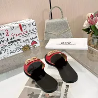 Cheap Dolce &amp; Gabbana D&amp;G Slippers For Women #1285856 Replica Wholesale [$68.00 USD] [ITEM#1285856] on Replica Dolce &amp; Gabbana D&amp;G Slippers