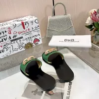 Cheap Dolce &amp; Gabbana D&amp;G Slippers For Women #1285858 Replica Wholesale [$68.00 USD] [ITEM#1285858] on Replica Dolce &amp; Gabbana D&amp;G Slippers