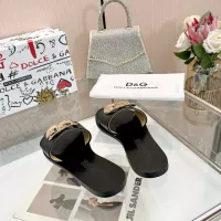 Cheap Dolce &amp; Gabbana D&amp;G Slippers For Women #1285859 Replica Wholesale [$68.00 USD] [ITEM#1285859] on Replica Dolce &amp; Gabbana D&amp;G Slippers