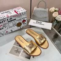 Cheap Dolce &amp; Gabbana D&amp;G Slippers For Women #1285861 Replica Wholesale [$72.00 USD] [ITEM#1285861] on Replica Dolce &amp; Gabbana D&amp;G Slippers