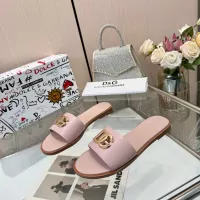 Cheap Dolce &amp; Gabbana D&amp;G Slippers For Women #1285863 Replica Wholesale [$72.00 USD] [ITEM#1285863] on Replica Dolce &amp; Gabbana D&amp;G Slippers