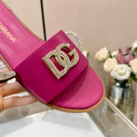 Cheap Dolce &amp; Gabbana D&amp;G Slippers For Women #1285865 Replica Wholesale [$72.00 USD] [ITEM#1285865] on Replica Dolce &amp; Gabbana D&amp;G Slippers