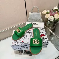 Cheap Dolce &amp; Gabbana D&amp;G Slippers For Women #1285869 Replica Wholesale [$72.00 USD] [ITEM#1285869] on Replica Dolce &amp; Gabbana D&amp;G Slippers