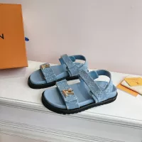 Cheap Louis Vuitton Sandal For Women #1285874 Replica Wholesale [$85.00 USD] [ITEM#1285874] on Replica Louis Vuitton Sandal